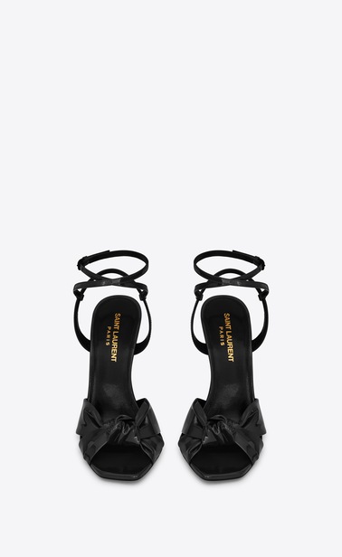 SAINT LAURENT Sandals Woman amy sandal in patent leather b_V4